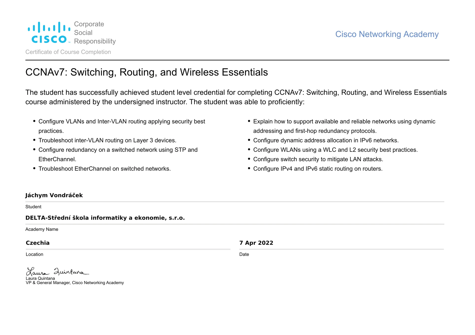 CCNA: Switching, Routing & Wireless