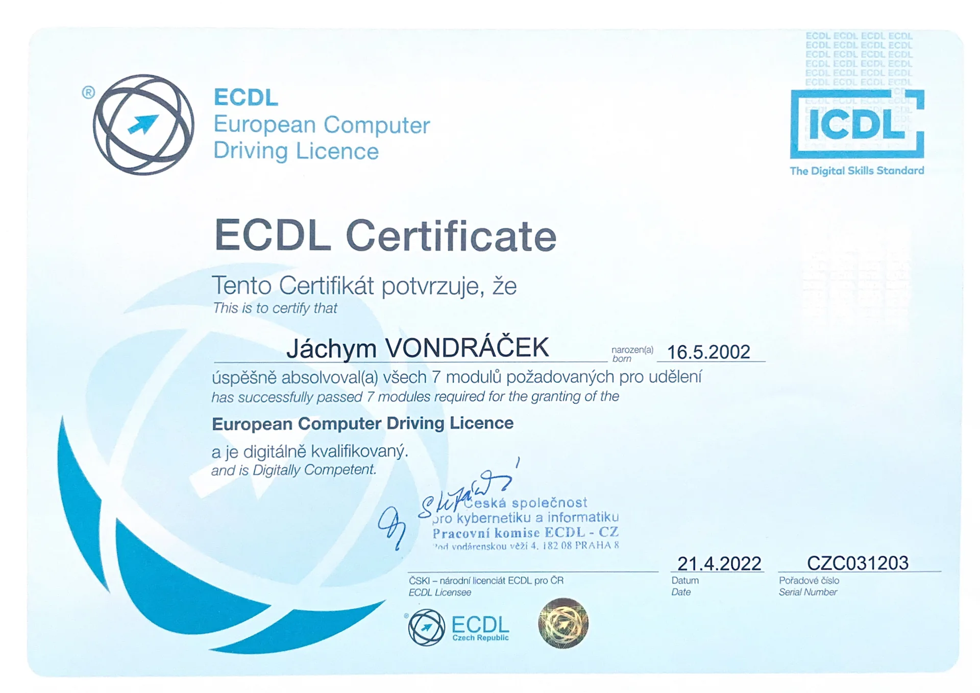 European Computer Driving Licence